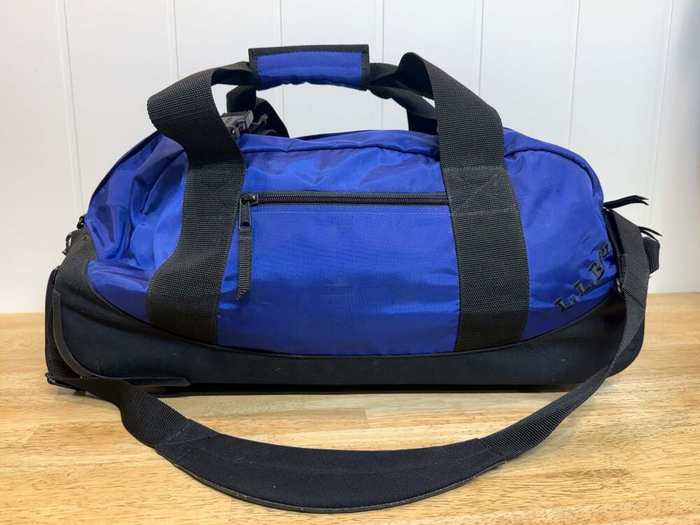 L.L. Bean Rolling Adventure Duffle Bag in Blue
